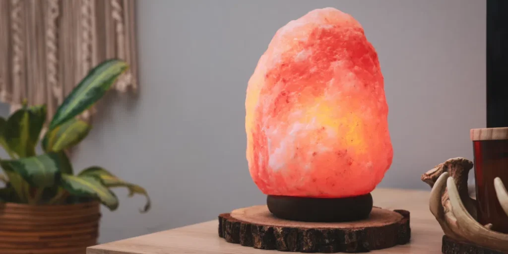 himalayan salt lamps for home décor and wellness