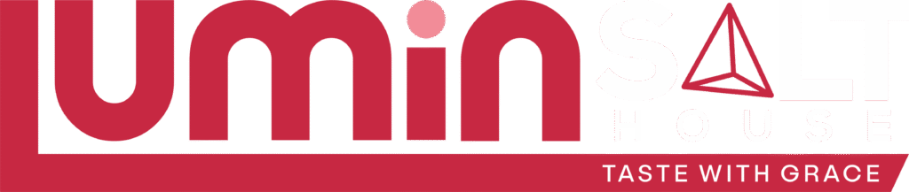 Lumin Salt House White Logo