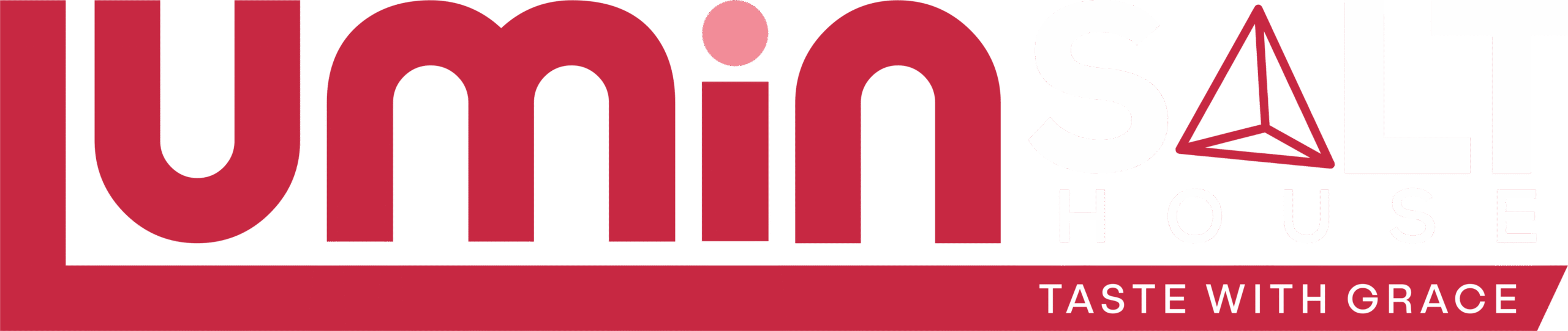 Lumin Salt House White Logo