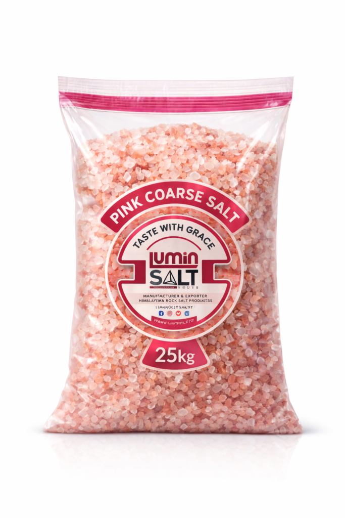 Medium Pink Himalayan Coarse Salt 25000g