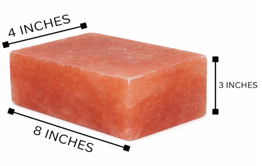 Salt Brick 8” × 4” × 3”