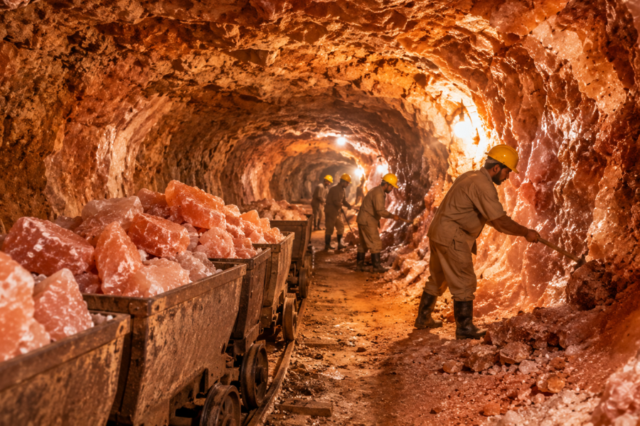 How Himalayan Salt Is Mined
