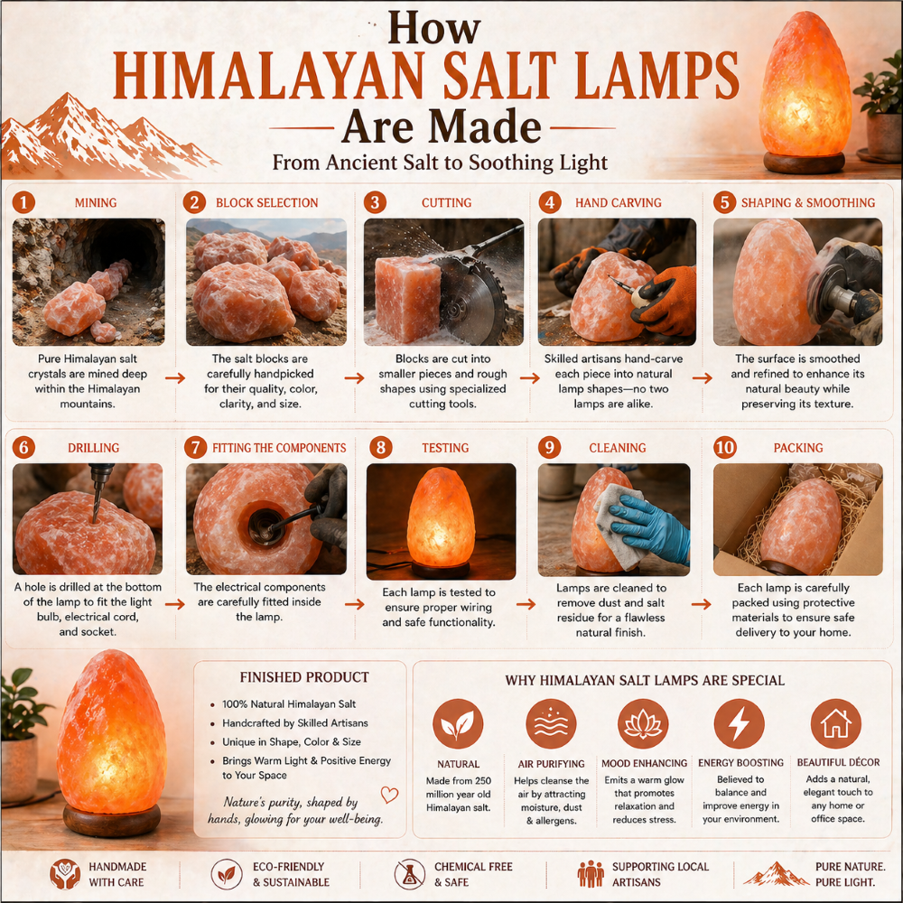 How Himalayan Salt Lamps Are Made
