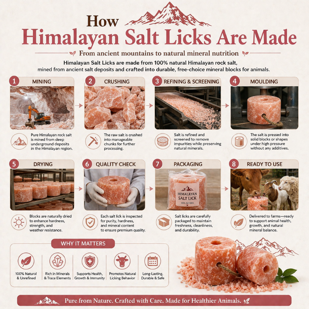 How Himalayan Salt Licks Are Made