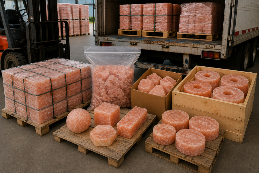 Packaging & Transport of Animal Lick Salt