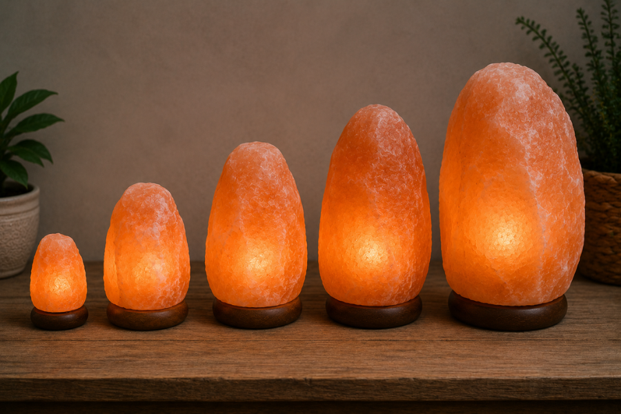 Sizes & Weights of Salt Lamps