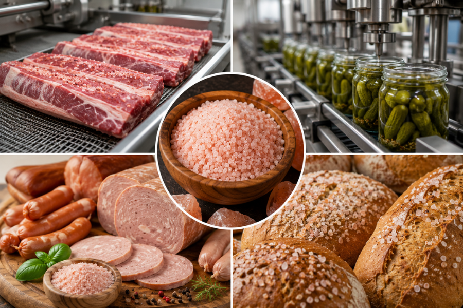 Uses of Edible Himalayan Salt in Food Processing