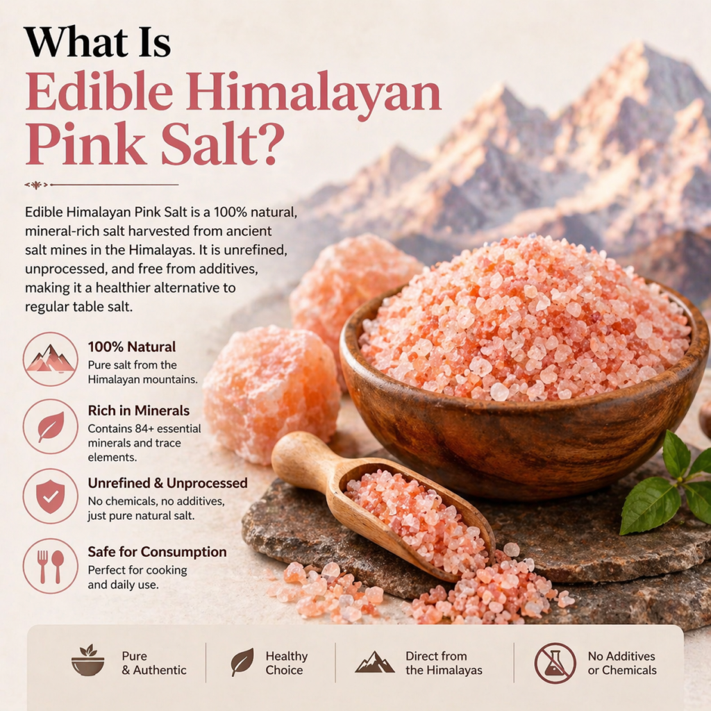 What Is Edible Himalayan Pink Salt