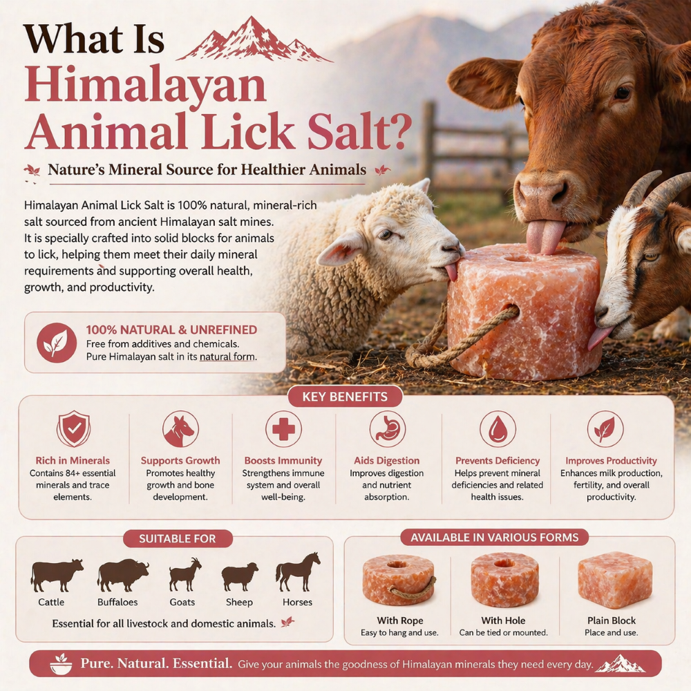 What Is Himalayan Animal Lick Salt