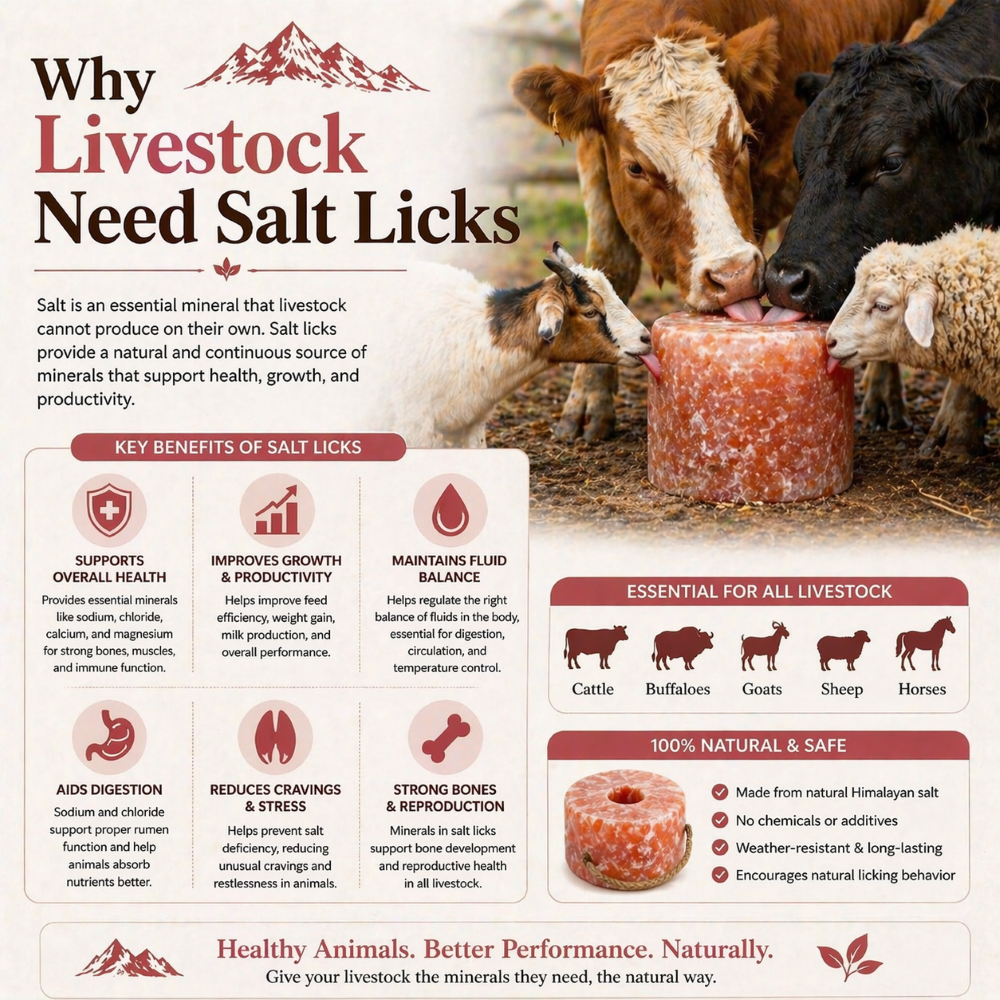 Why Livestock Need Salt Licks