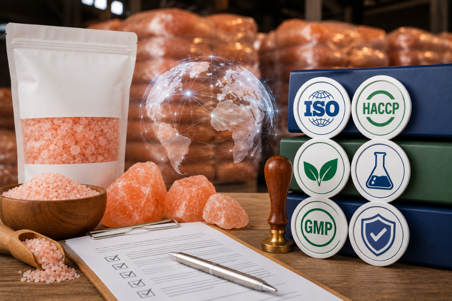 Certifications Used in Himalayan Salt Trade