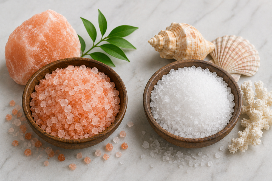 Himalayan Pink Salt vs Sea Salt