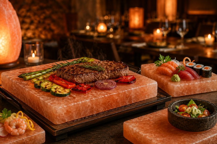 Top Uses of Himalayan Salt Blocks in Restaurants