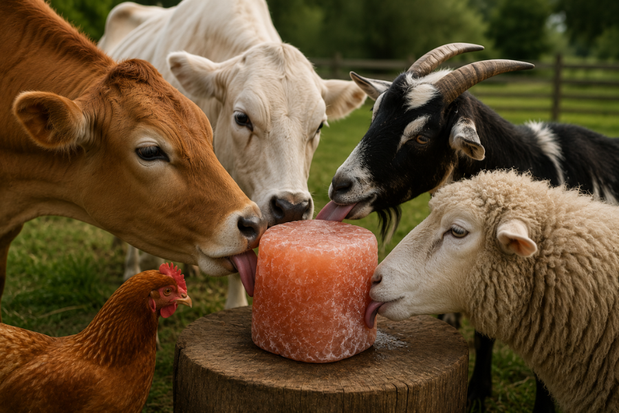 Why Animal Salt Licks Improve Livestock Health
