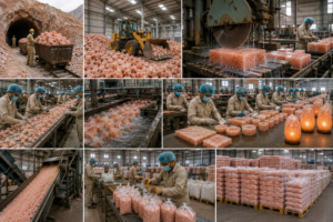 Behind the Scenes of a Himalayan Salt Processing Facility