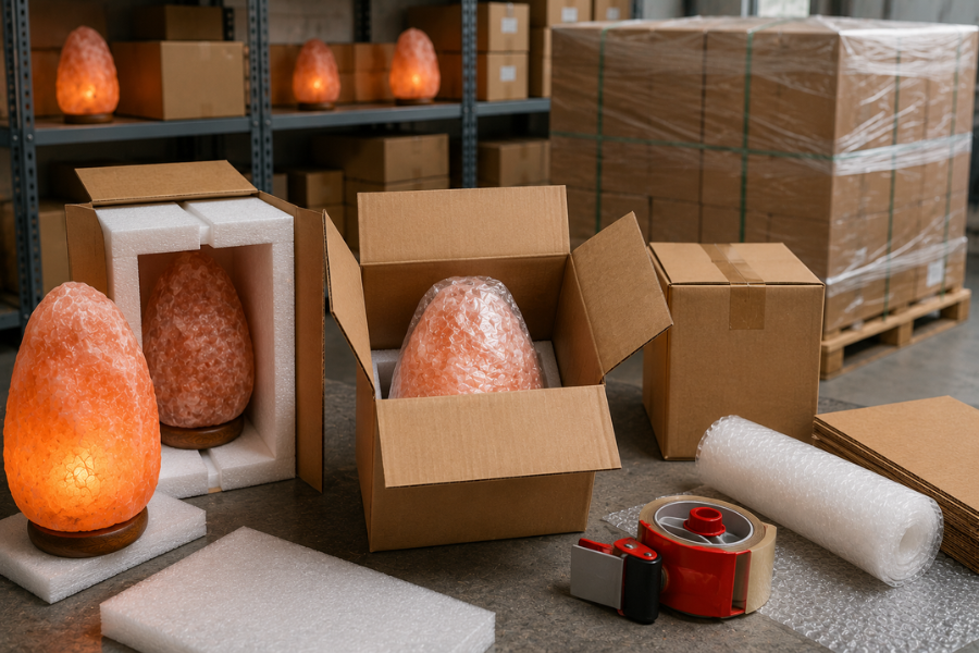 Best Packaging Methods for Exporting Salt Lamps