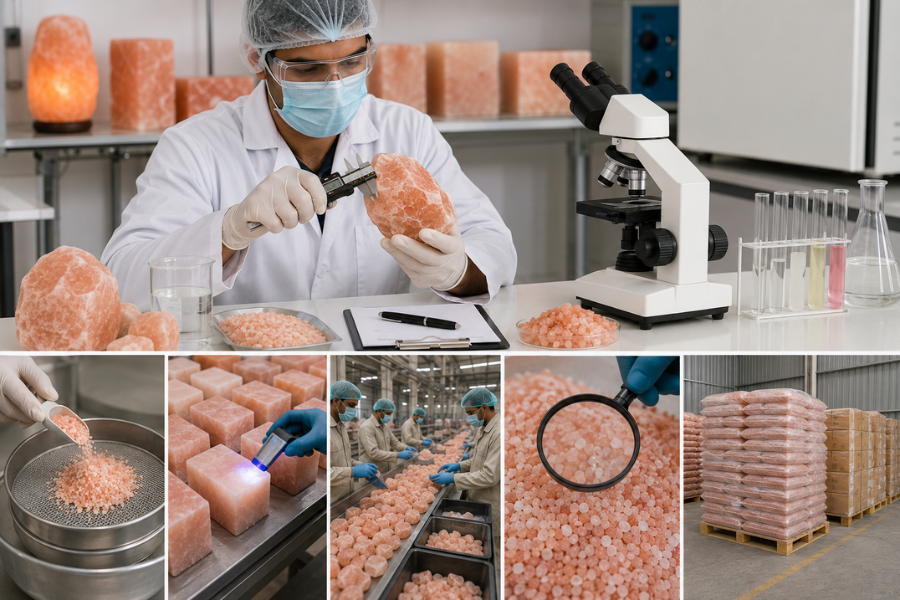 How Quality Control Ensures Premium Himalayan Salt Products