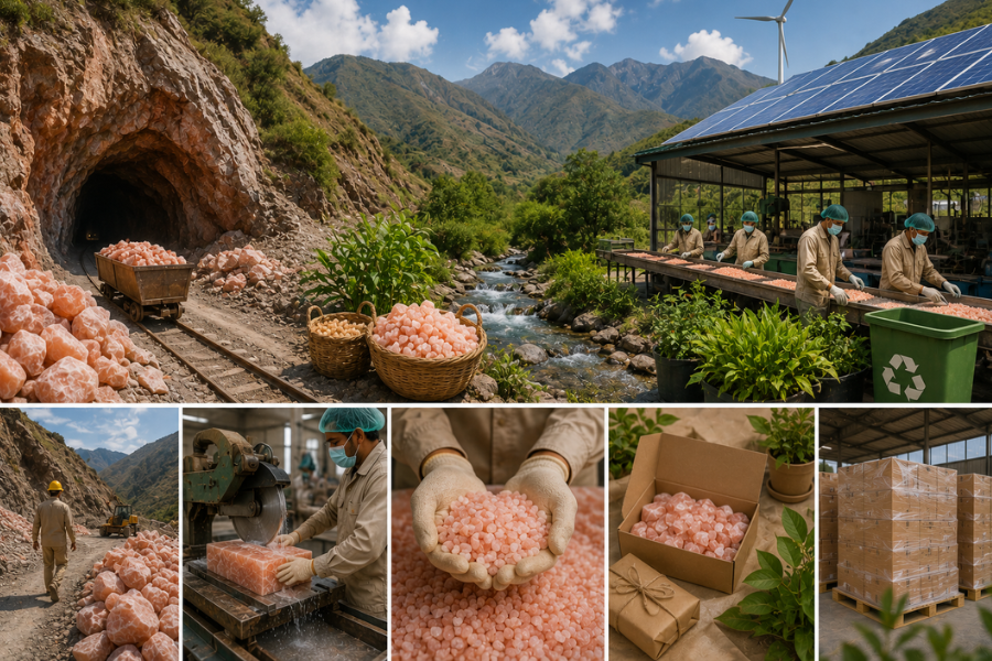 Sustainable Practices in Himalayan Salt Production