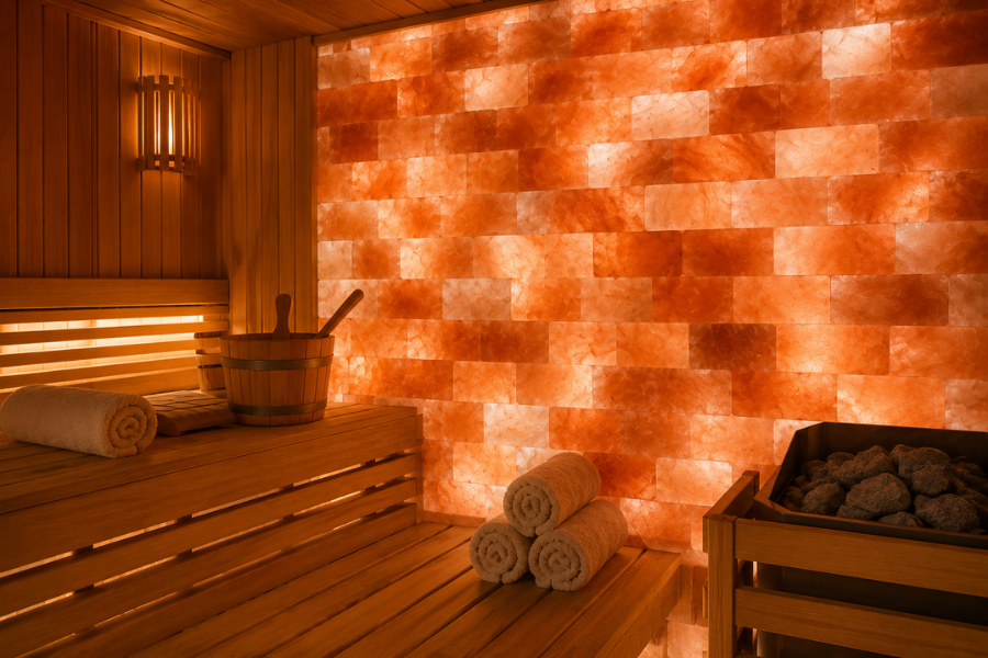 Why Salt Tiles Are Perfect for Sauna Rooms
