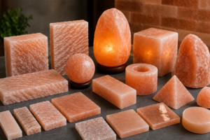 Different Finishes Available for Himalayan Salt Products