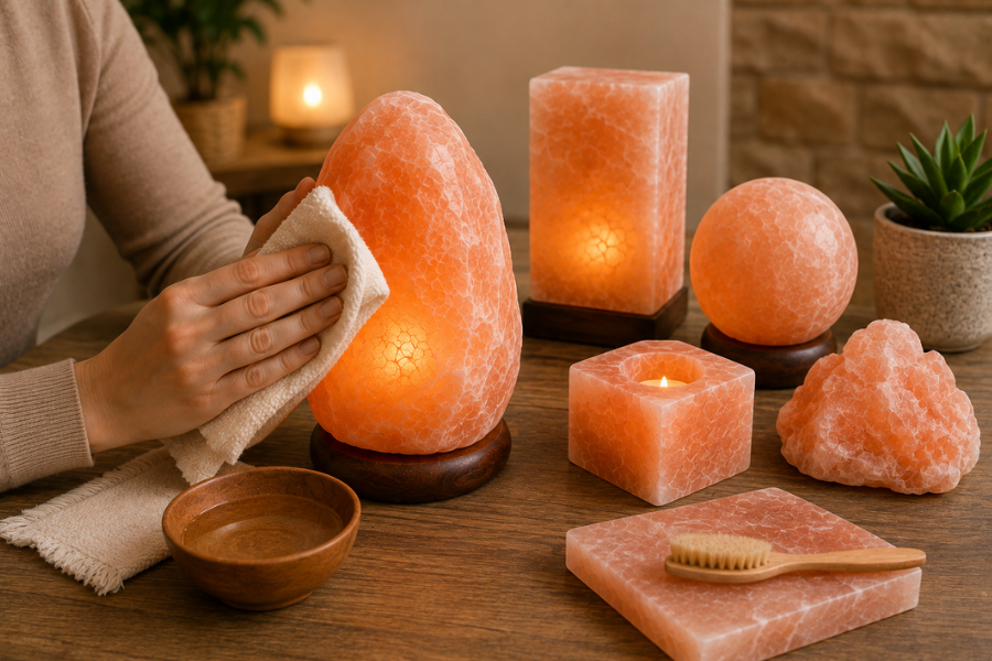How to Maintain Himalayan Salt Decorative Products